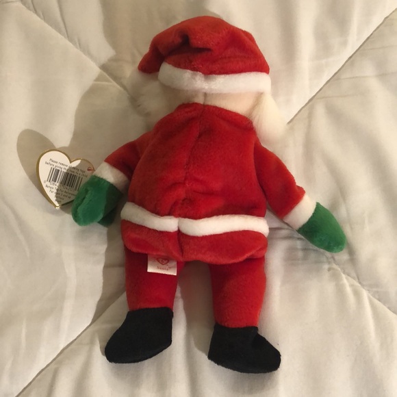 “Santa” TY Beanie Baby, Red Santa, Vintage Collectible, #4 out of 4 - Picture 5 of 13